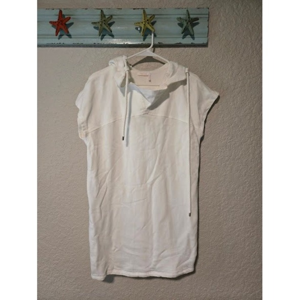 See by Chloe‎ White Hoodie Mini Dress